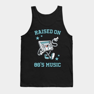 Raised on 80's Music: Funny Retro Cassette Tape Tank Top